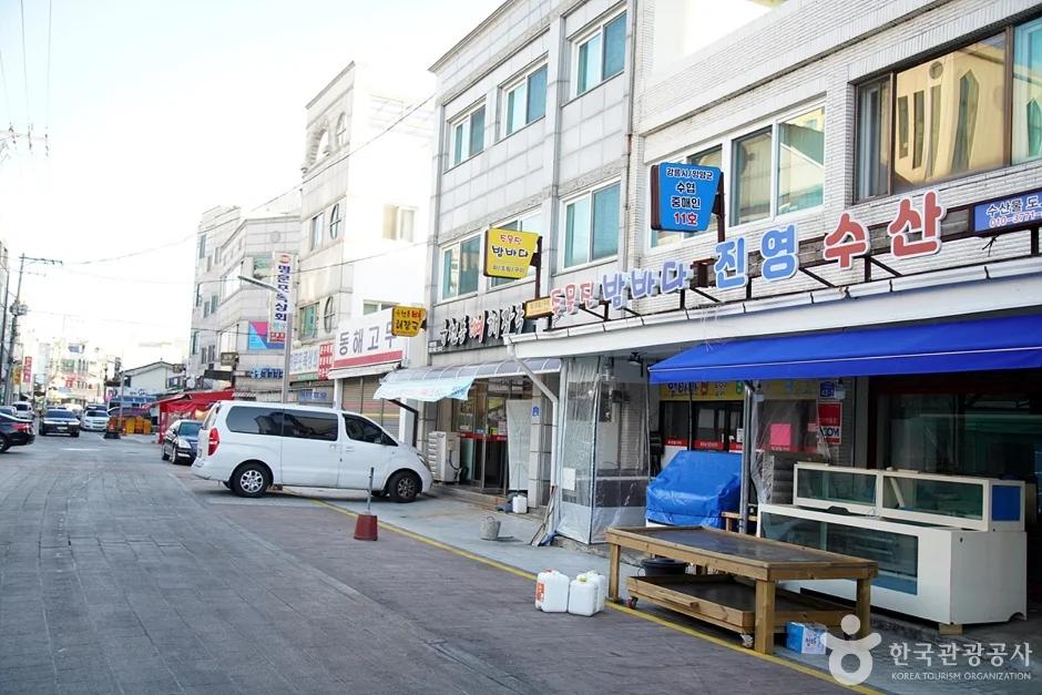 강릉 주문리마을, 주차와 방문 코스 정보